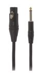 BESPECO ROCKIT Microphone Cable Jack - XLR F 6 m