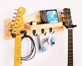 GUITTO GGS-10 Double Guitar And Accessories Wall Hanger