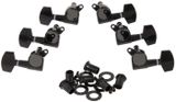 RAZZOR Guitar Tuners 3+3 Black