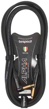 BESPECO Alpha Instrument Cable Neutrik Angled 3 m