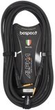 BESPECO Alpha Instrument Cable Neutrik Angled 9 m