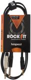 BESPECO ROCKIT Interlink Cable Jack 3,5 TRS - 2x Jack Mono 1,5 m