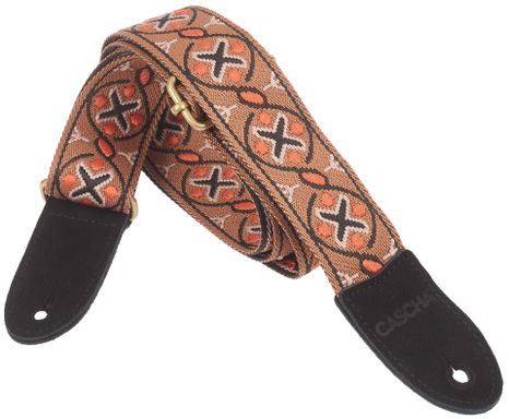 CASCHA CUS-JW3 Ukulele Strap Jacquard - Cross       