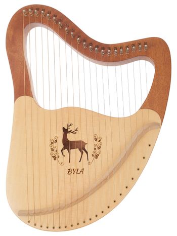 CEGA Lyre Harp 21 Strings Wood