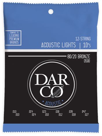 DARCO 80/20 Bronze 12-String Light