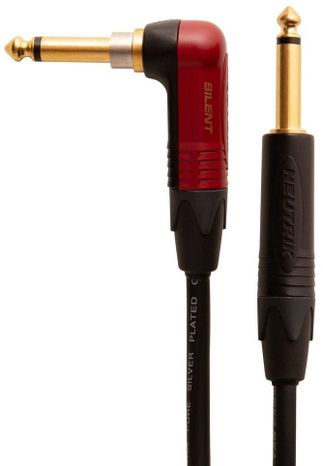 PRS Signature Instrument Cable 25&apos; Angled Silent-Plug