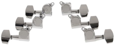 RAZZOR Guitar Tuners 3+3 Chrome